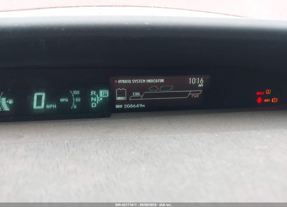 2013 TOYOTA PRIUS VIN: JTDKN3DU8D5632682