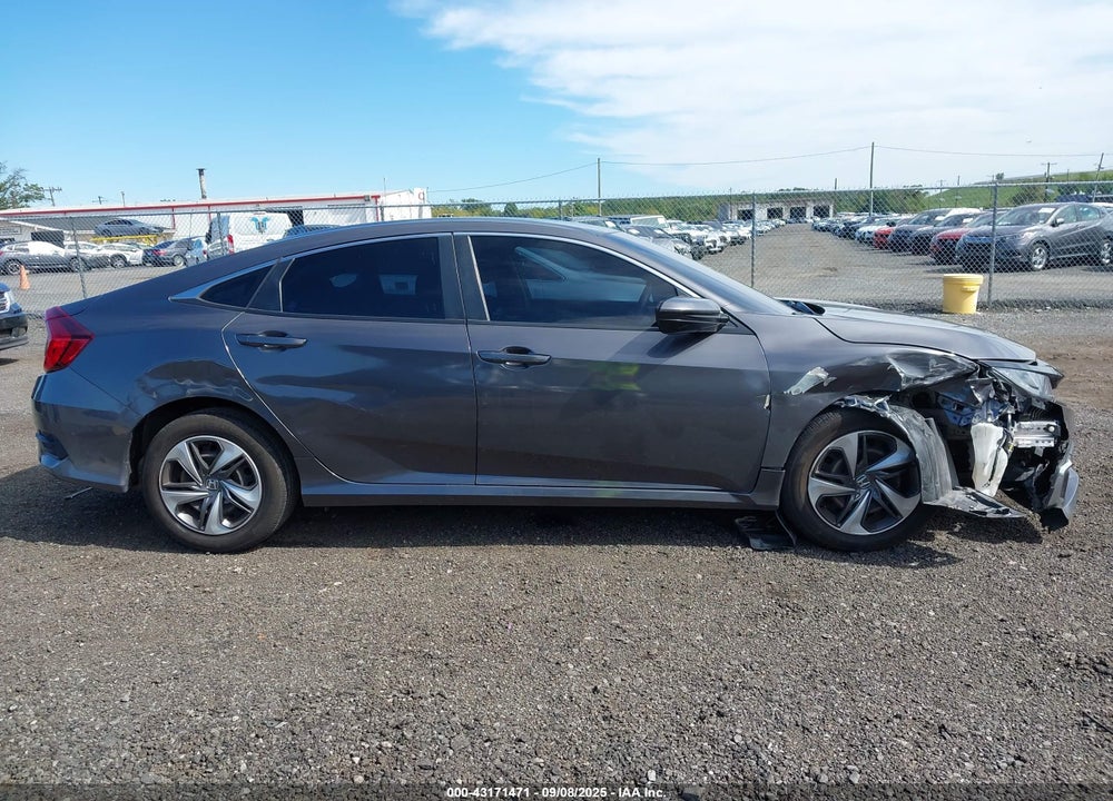 2021 HONDA CIVIC LX VIN: 2HGFC2F60MH545966