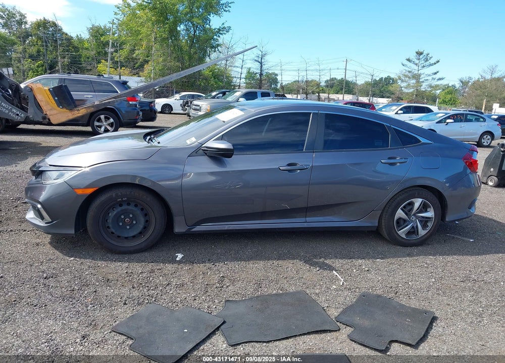 2021 HONDA CIVIC LX VIN: 2HGFC2F60MH545966