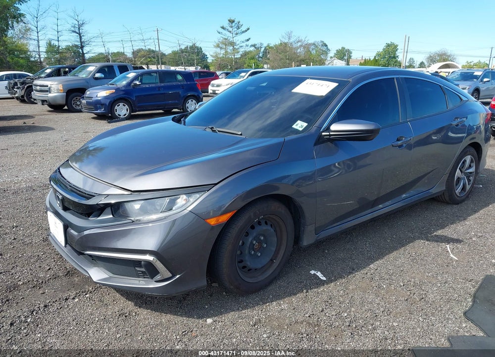 2021 HONDA CIVIC LX VIN: 2HGFC2F60MH545966