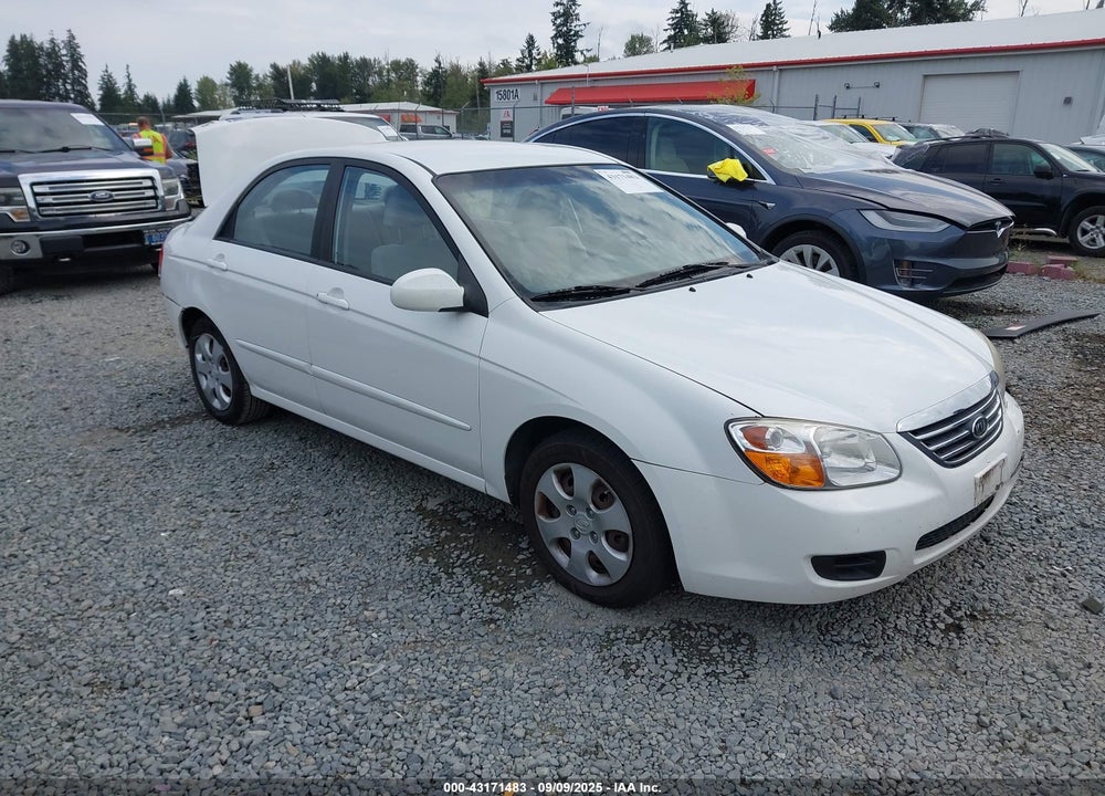 2008 KIA SPECTRA LX VIN: KNAFE122685585064