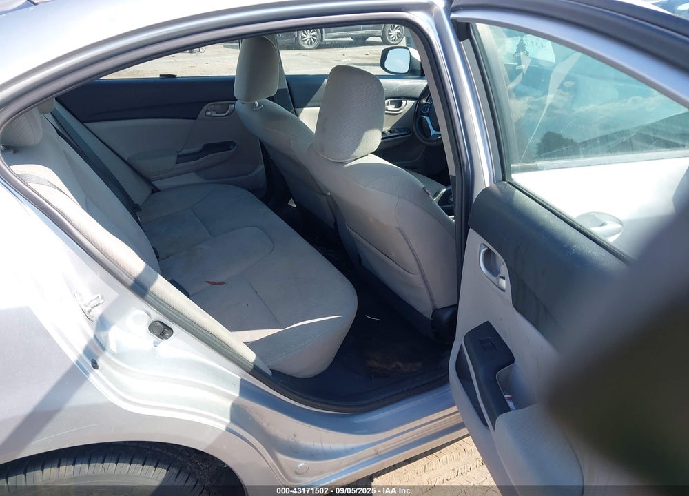 2013 HONDA CIVIC LX VIN: 19XFB2F59DE228336
