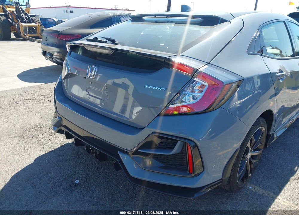 2021 HONDA CIVIC SPORT VIN: SHHFK7H44MU412741