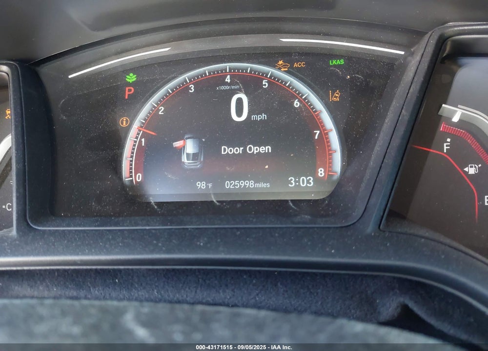 2021 HONDA CIVIC SPORT VIN: SHHFK7H44MU412741