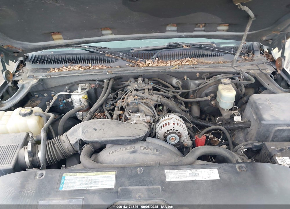 2000 CHEVROLET SILVERADO 1500 VIN: 2GCEK19V9Y1172371