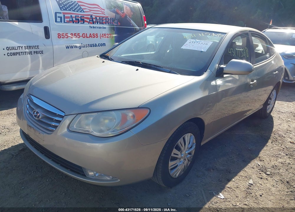 2010 HYUNDAI ELANTRA GLS VIN: KMHDU4AD7AU910846