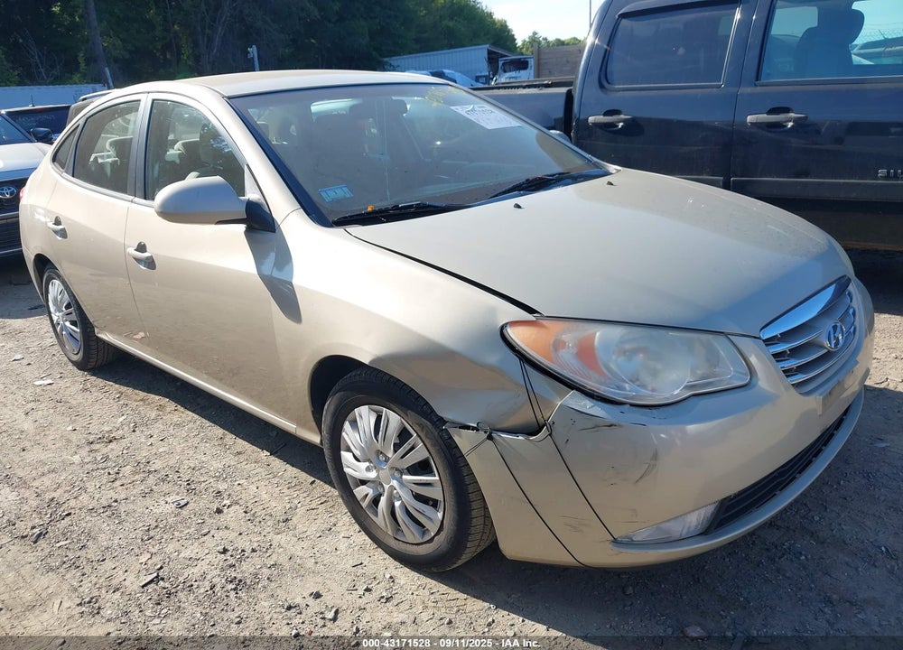 2010 HYUNDAI ELANTRA GLS VIN: KMHDU4AD7AU910846