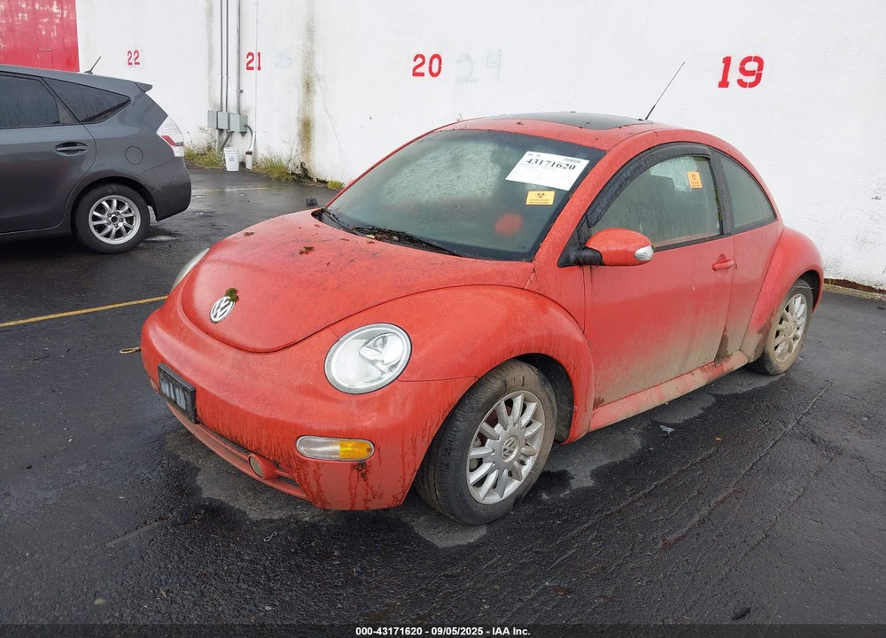 2005 VOLKSWAGEN NEW BEETLE GLS VIN: 3VWCK31C15M417873