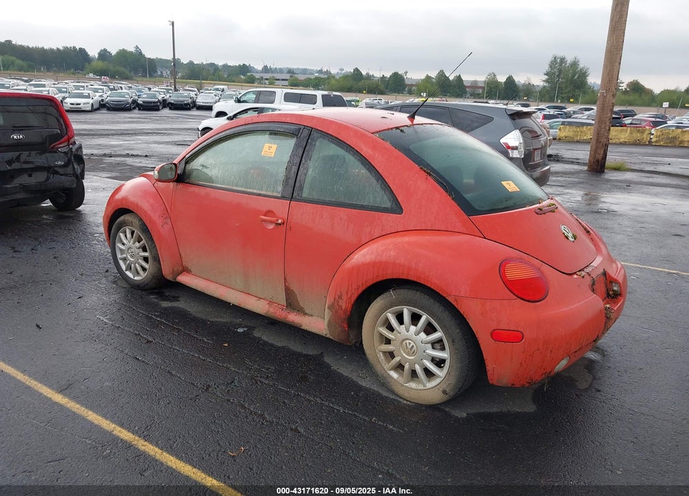 2005 VOLKSWAGEN NEW BEETLE GLS VIN: 3VWCK31C15M417873