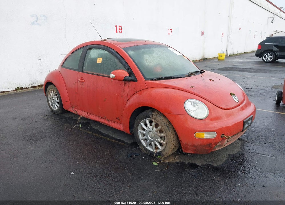 2005 VOLKSWAGEN NEW BEETLE GLS VIN: 3VWCK31C15M417873