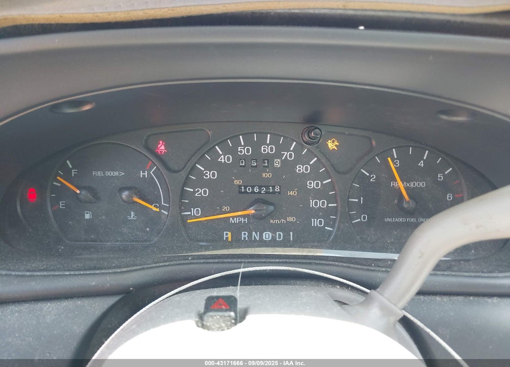 1996 FORD TAURUS GL VIN: 1FALP52U9TG101769