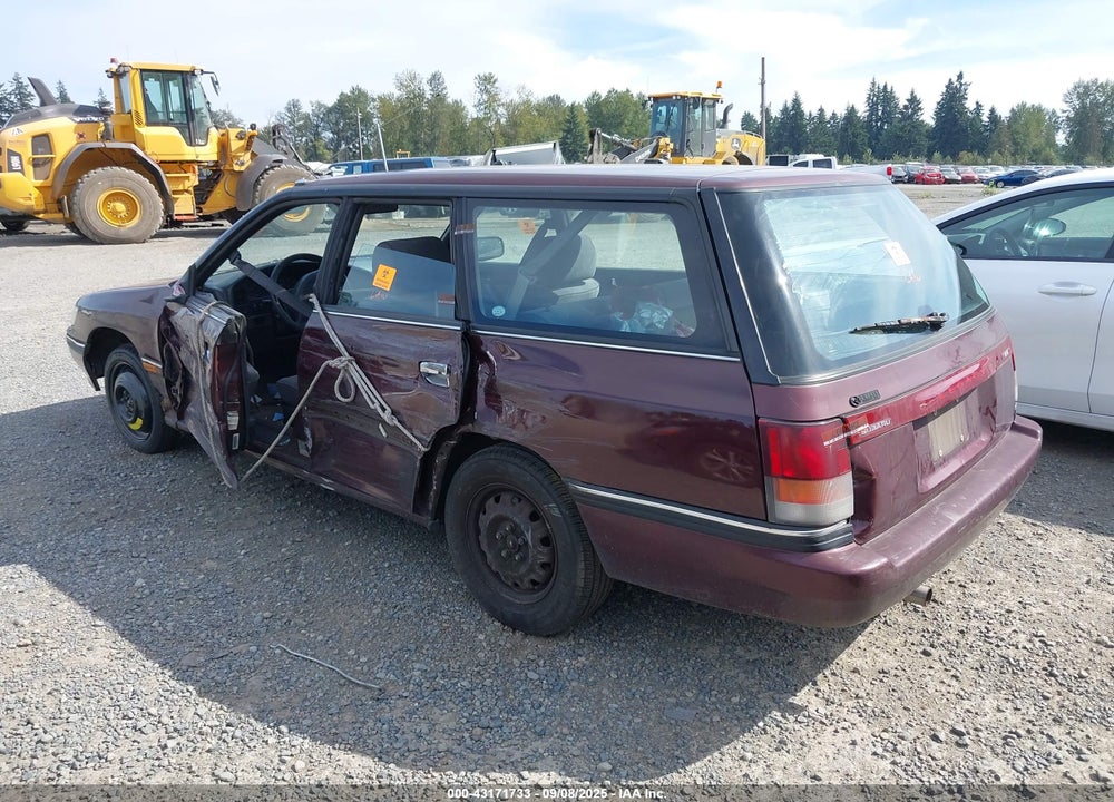 1994 SUBARU LEGACY L/L SUNSPORT VIN: 4S3BJ633XR1954308