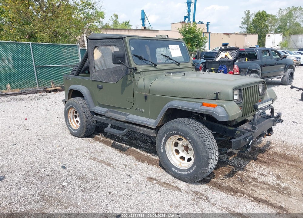 1987 JEEP WRANGLER LAREDO VIN: 2BCCZ8145HB534822