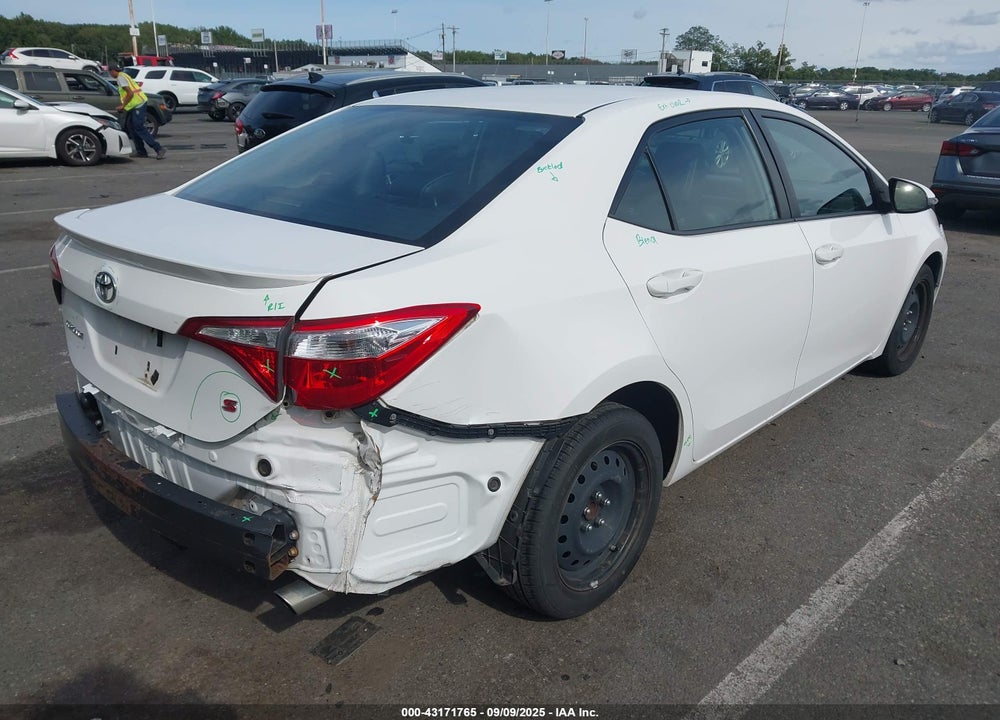 2015 TOYOTA COROLLA S VIN: 2T1BURHE6FC415727