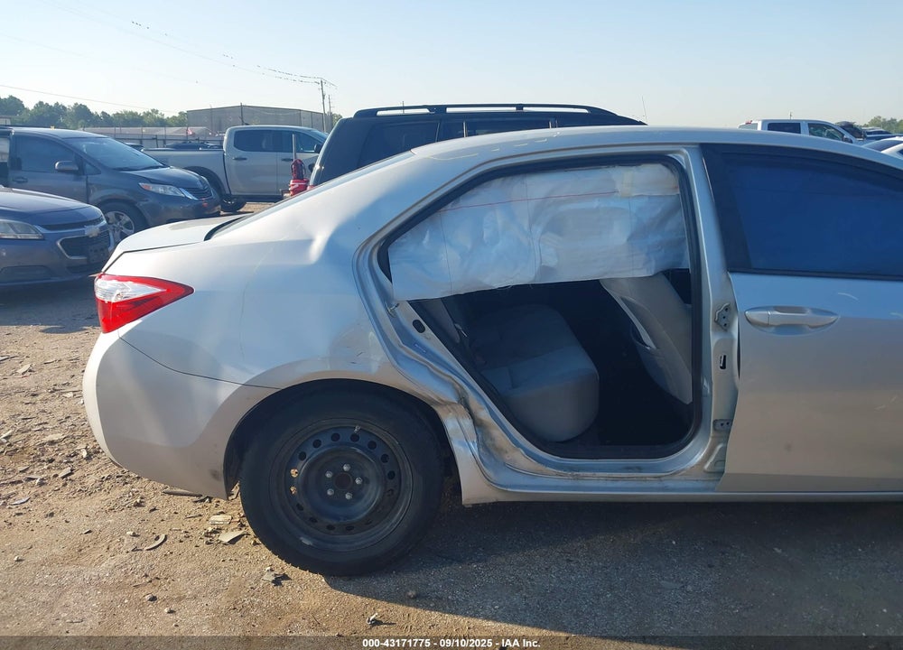 2016 TOYOTA COROLLA VIN: 2T1BURHE0GC486567
