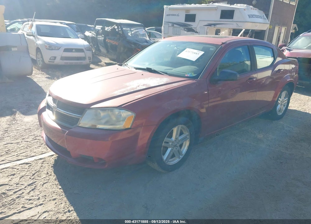 2008 DODGE AVENGER SXT VIN: 1B3LC56K78N292983