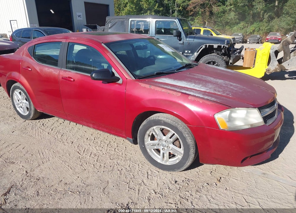 2008 DODGE AVENGER SXT VIN: 1B3LC56K78N292983