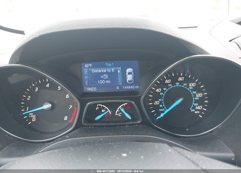 2013 FORD ESCAPE VIN: 1FMCU0F75DUC93605