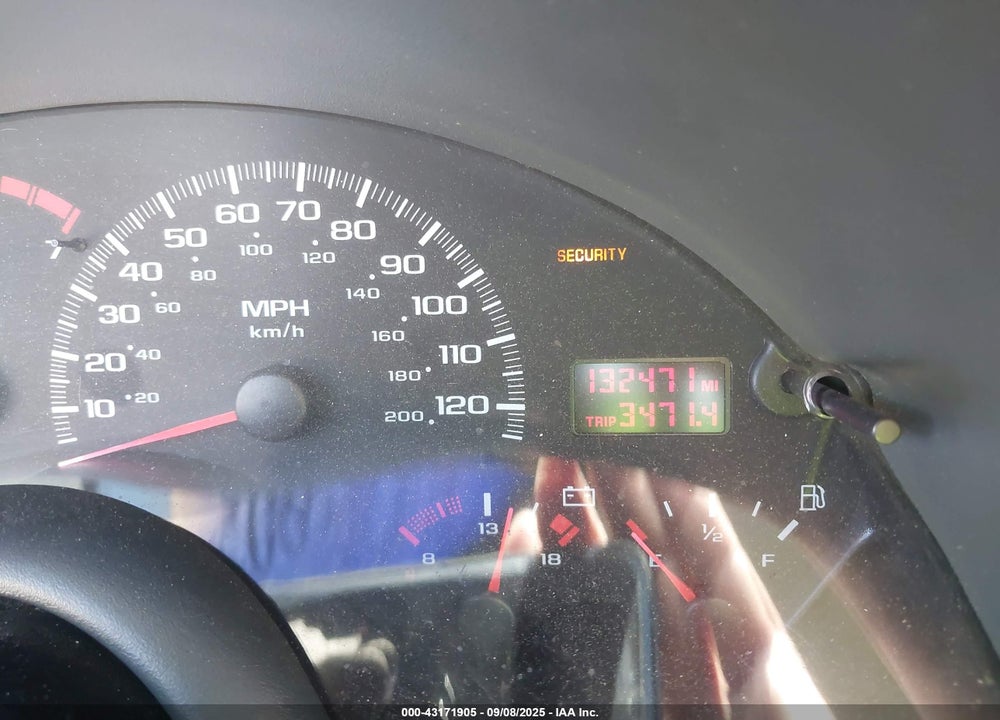 1998 CHEVROLET CAMARO VIN: 2G1FP22K0W2110742