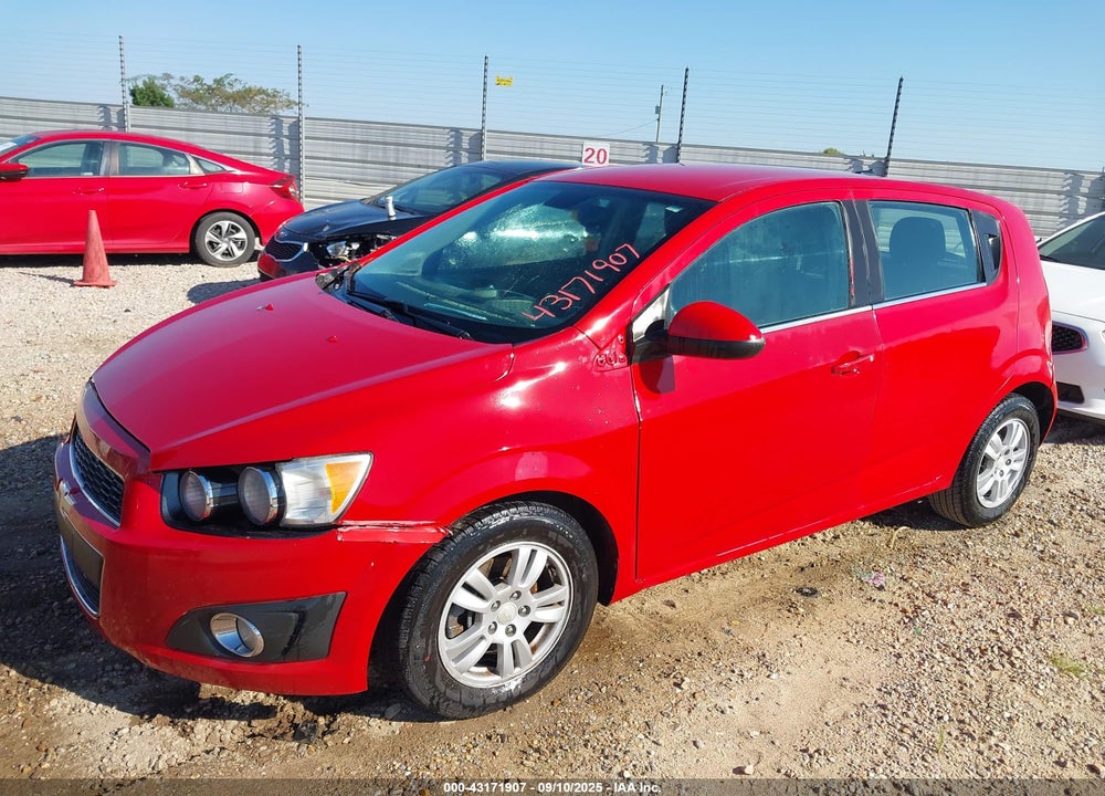 2013 CHEVROLET SONIC VIN: 1G1JC6SG5D4206902
