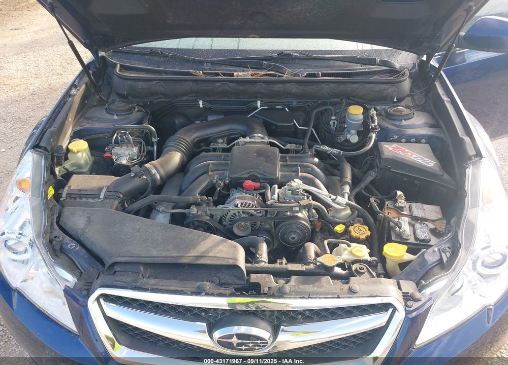 2011 SUBARU LEGACY VIN: 4S3BMDK62B2244424