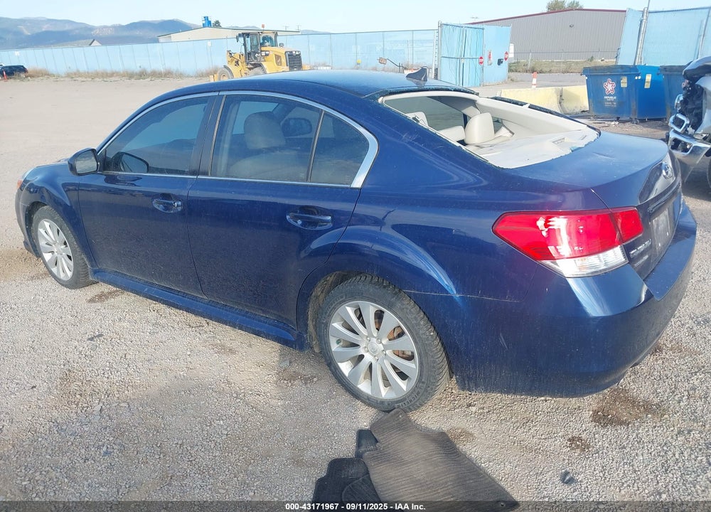 2011 SUBARU LEGACY VIN: 4S3BMDK62B2244424