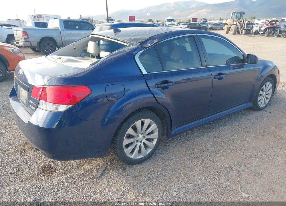 2011 SUBARU LEGACY VIN: 4S3BMDK62B2244424