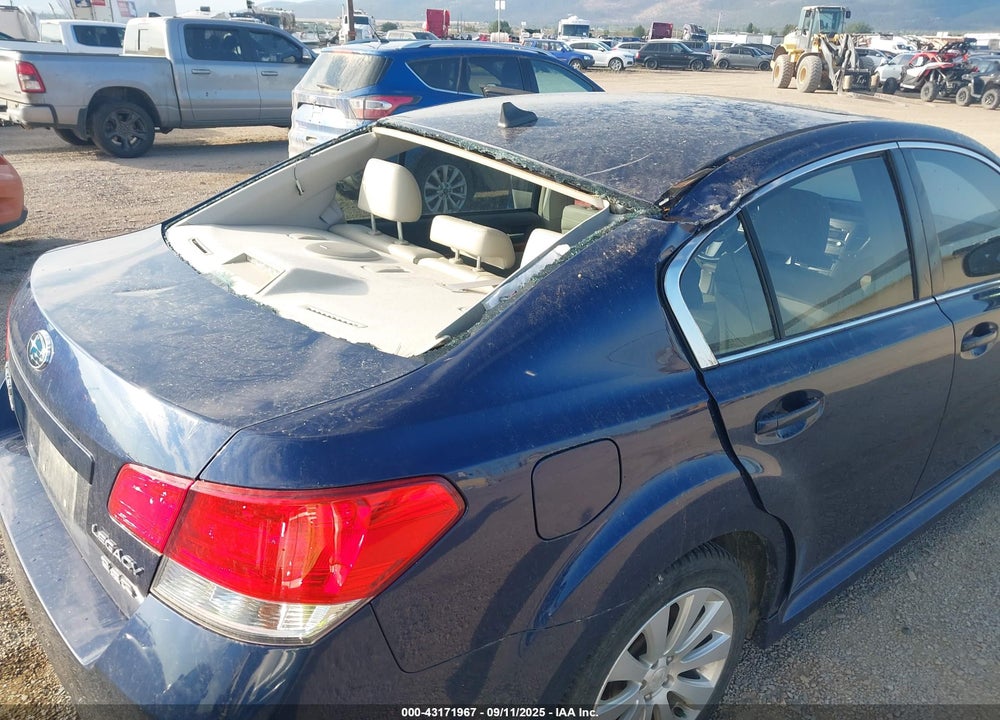 2011 SUBARU LEGACY VIN: 4S3BMDK62B2244424