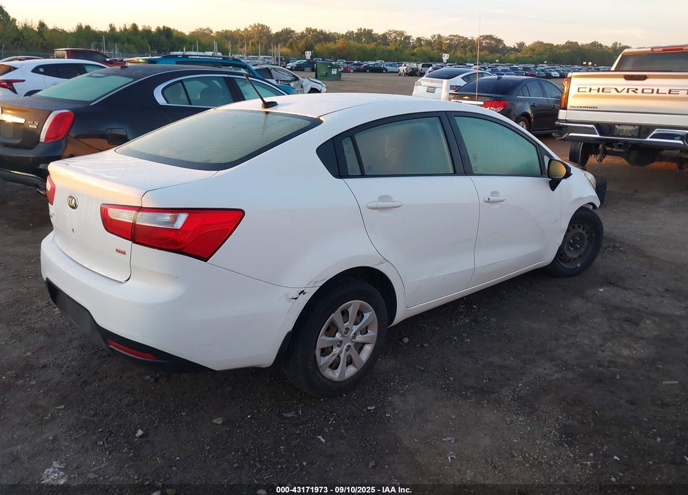 2015 KIA RIO VIN: KNADM4A39F6437097