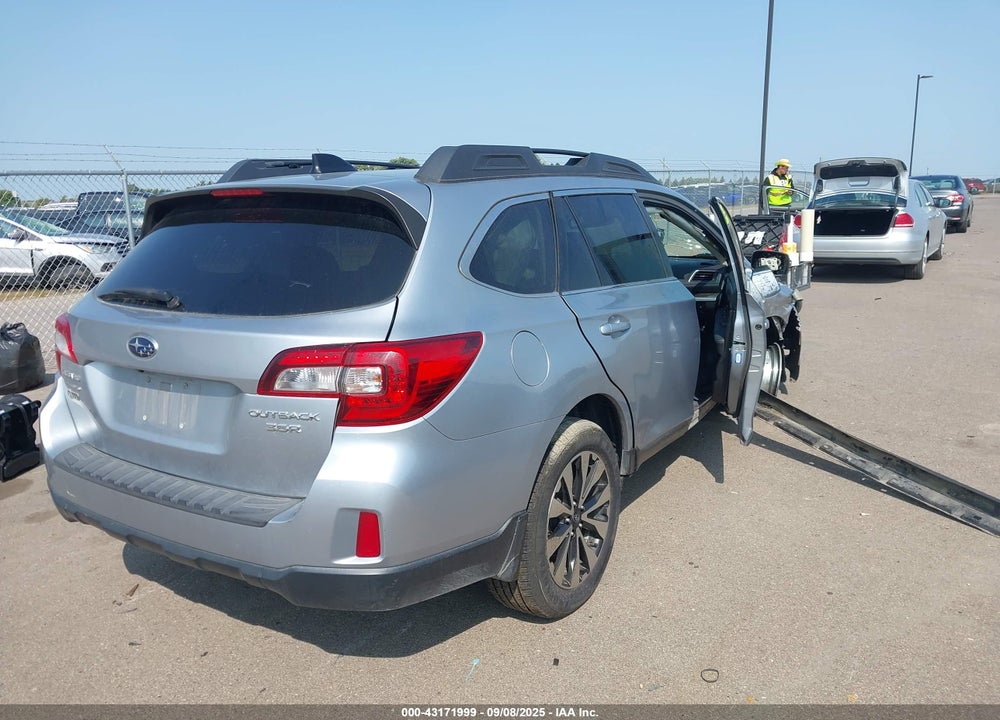 2016 SUBARU OUTBACK VIN: 4S4BSENC8G3332579