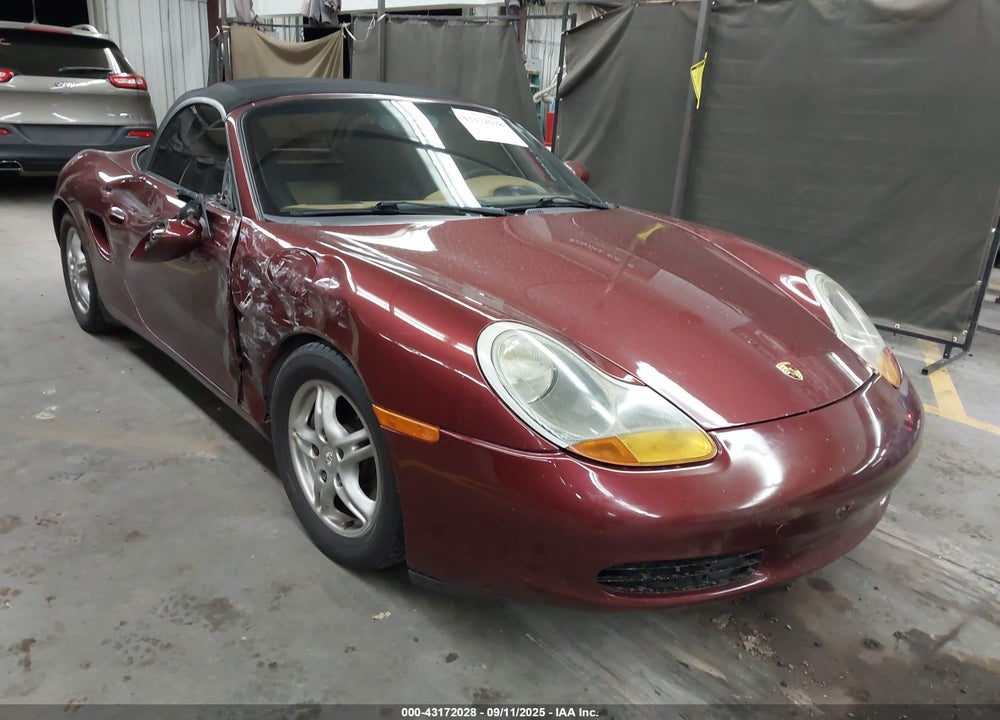 1999 PORSCHE BOXSTER VIN: WP0CA2988XU624338