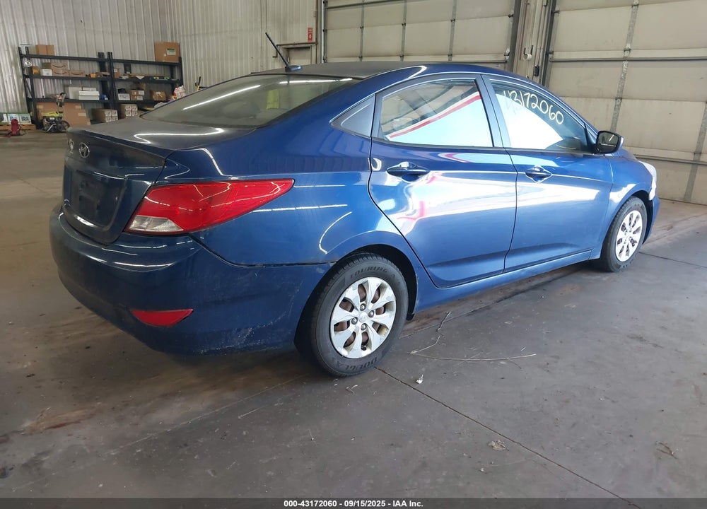 2015 HYUNDAI ACCENT VIN: KMHCT4AE3FU800245