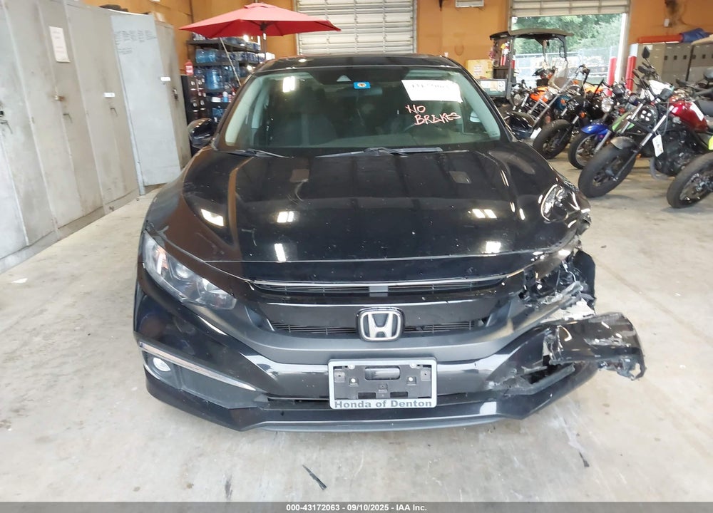 2020 HONDA CIVIC EX VIN: 19XFC1F33LE015872