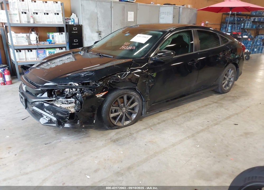 2020 HONDA CIVIC EX VIN: 19XFC1F33LE015872