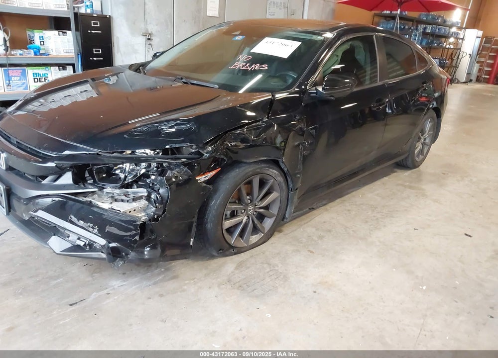 2020 HONDA CIVIC EX VIN: 19XFC1F33LE015872