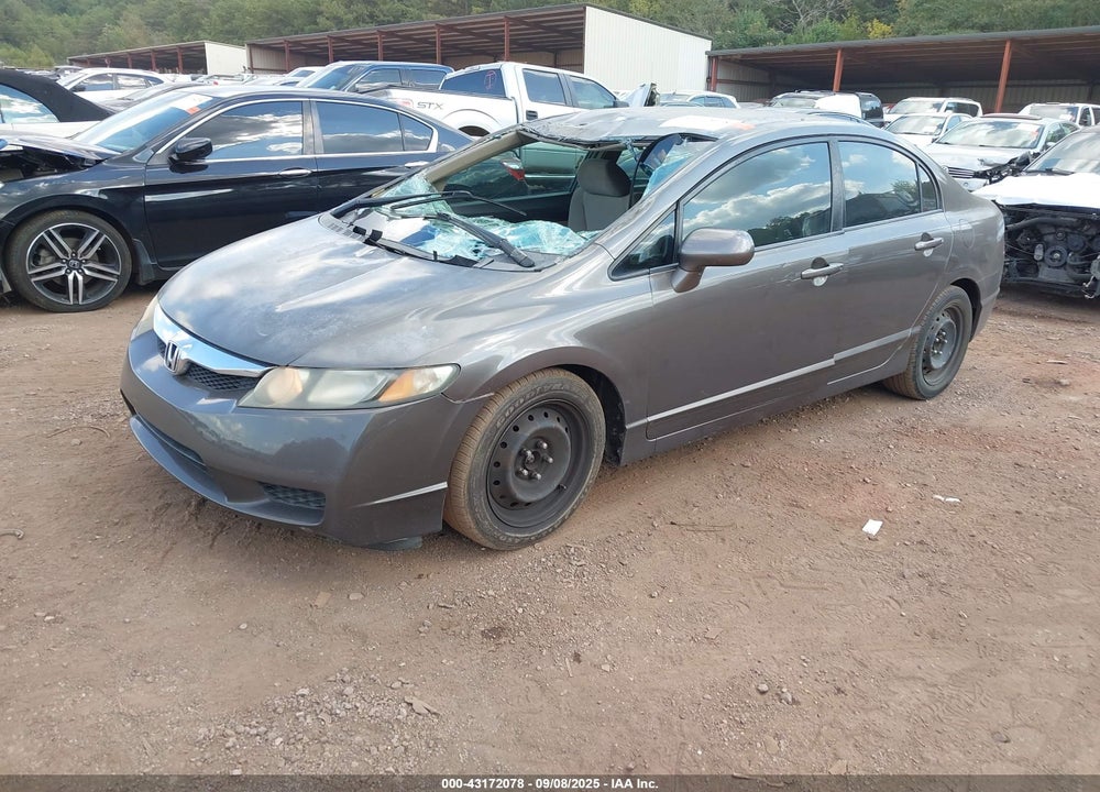 2010 HONDA CIVIC LX VIN: 2HGFA1F59AH576331