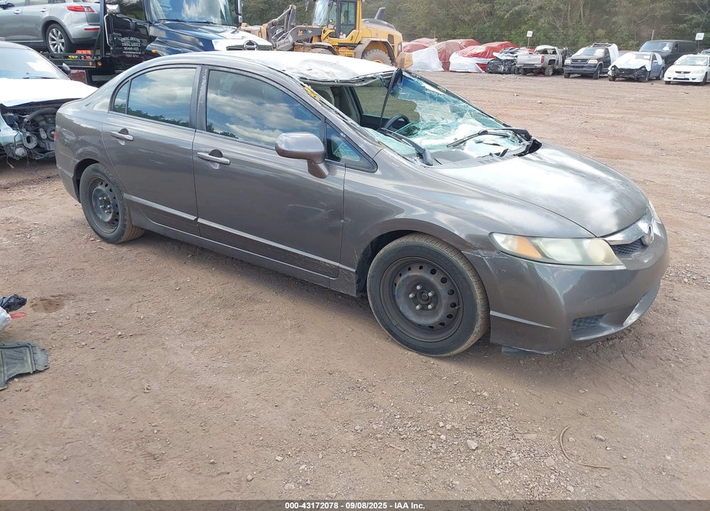 2010 HONDA CIVIC LX VIN: 2HGFA1F59AH576331