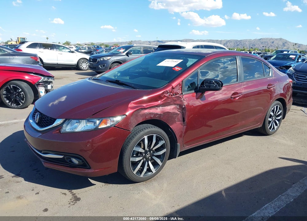 2014 HONDA CIVIC VIN: 19XFB2F94EE078933
