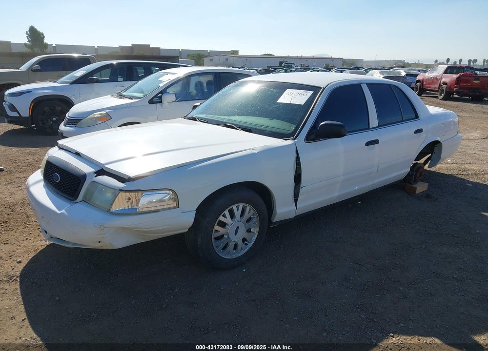 2005 FORD CROWN VICTORIA POLICE VIN: 2FAFP71W75X120099