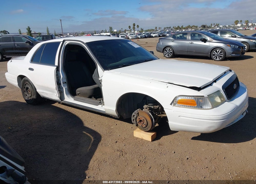 2005 FORD CROWN VICTORIA POLICE VIN: 2FAFP71W75X120099