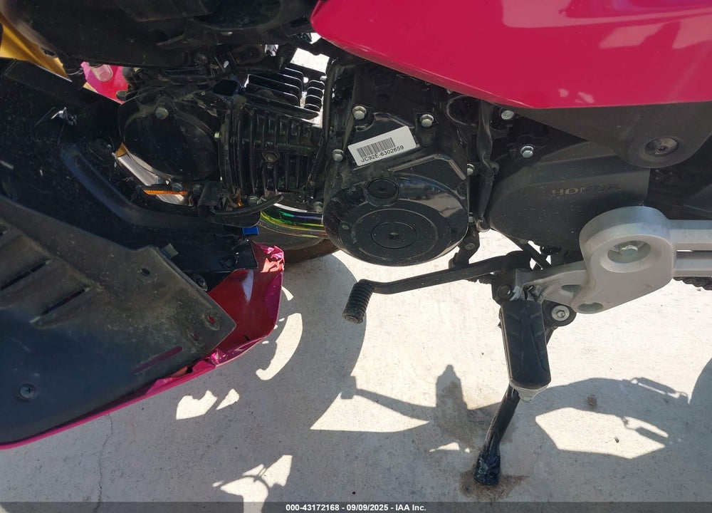2025 HONDA GROM 125 VIN: MLHJC9218S5302189
