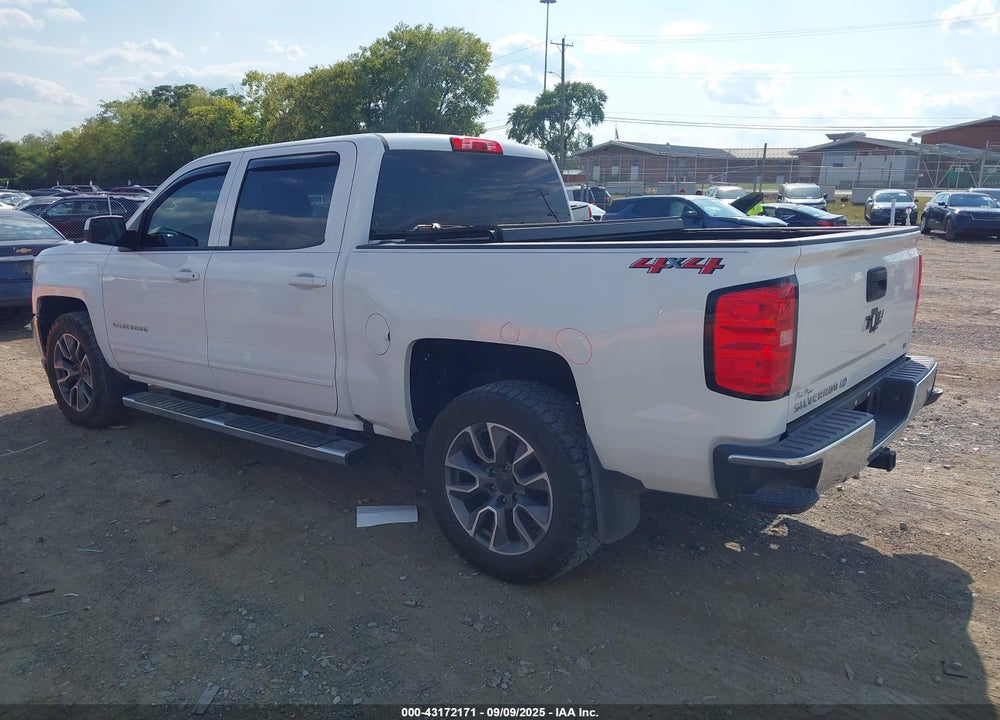 2018 CHEVROLET SILVERADO 1500 VIN: 3GCUKRER5JG341155