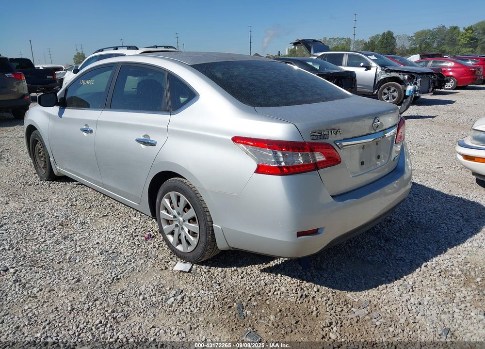 2013 NISSAN SENTRA SV VIN: 3N1AB7AP1DL731146