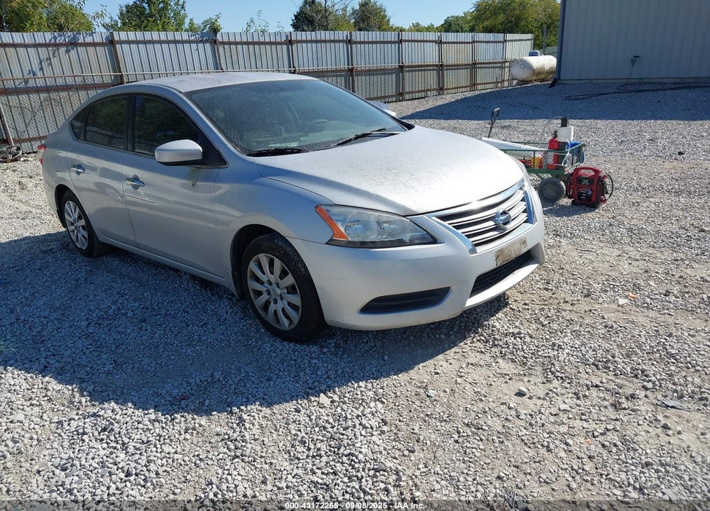 2013 NISSAN SENTRA SV VIN: 3N1AB7AP1DL731146