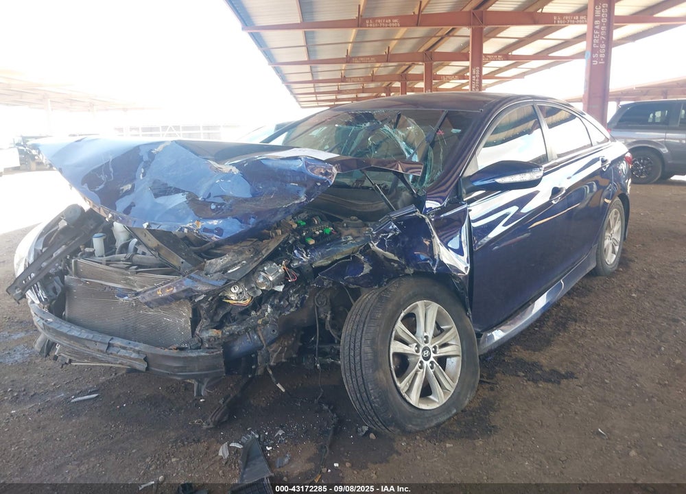 2014 HYUNDAI SONATA VIN: 5NPEB4AC5EH946637