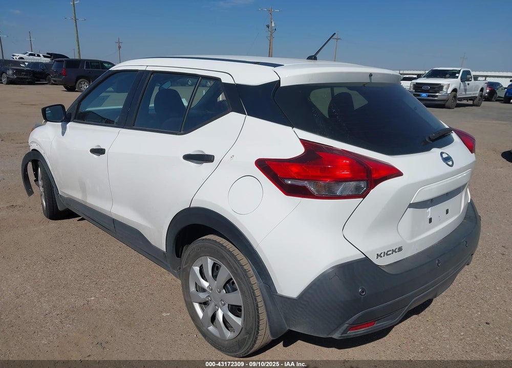 2020 NISSAN KICKS S XTRONIC CVT VIN: 3N1CP5BV1LL537789