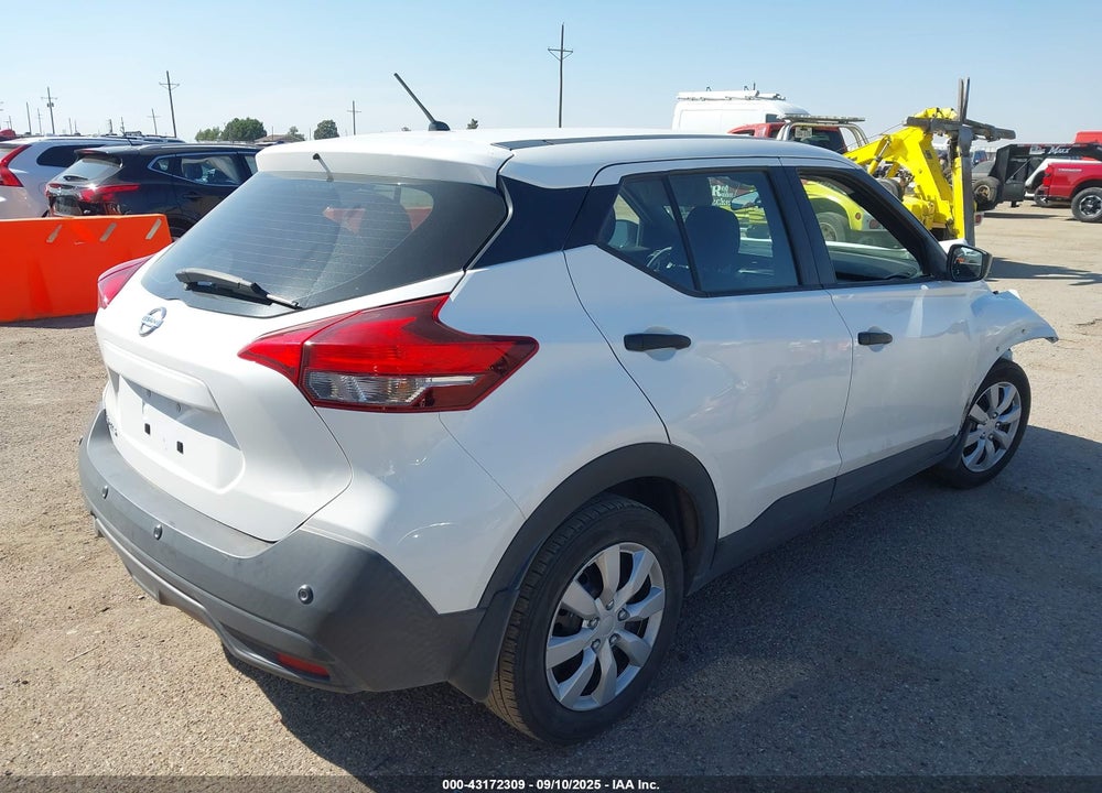 2020 NISSAN KICKS S XTRONIC CVT VIN: 3N1CP5BV1LL537789