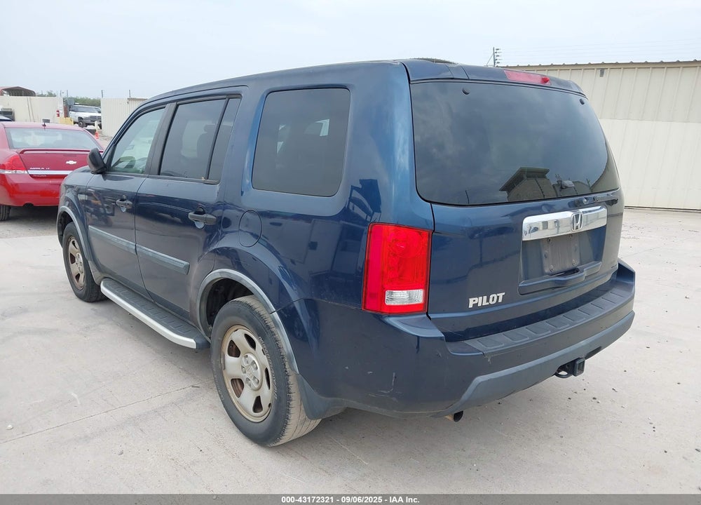 2009 HONDA PILOT VIN: 5FNYF38219B018806