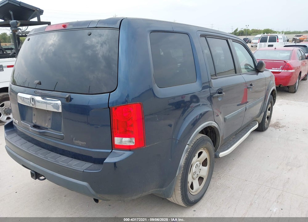 2009 HONDA PILOT VIN: 5FNYF38219B018806