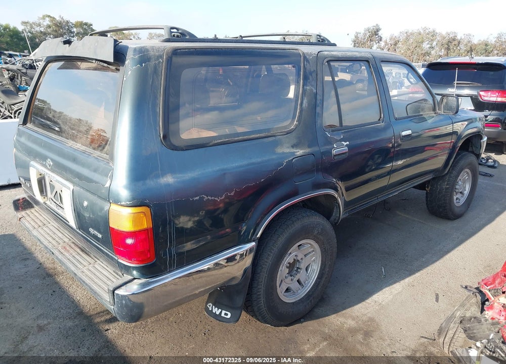 1995 TOYOTA 4RUNNER VN39 SR5 VIN: JT3VN39W6S0183542